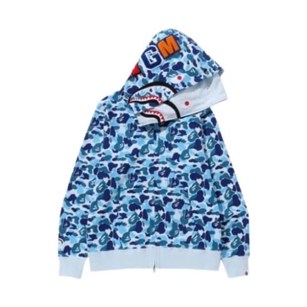 베이프 더블후드 샤크 블루