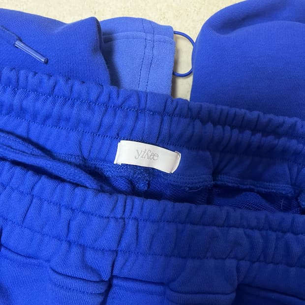 YIYAE blue sweat pants