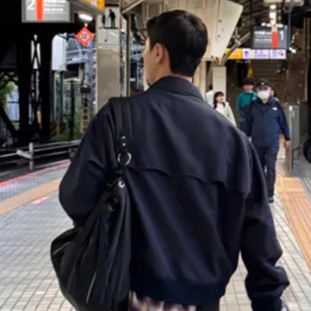 미하라 야스히로 해링턴 자켓