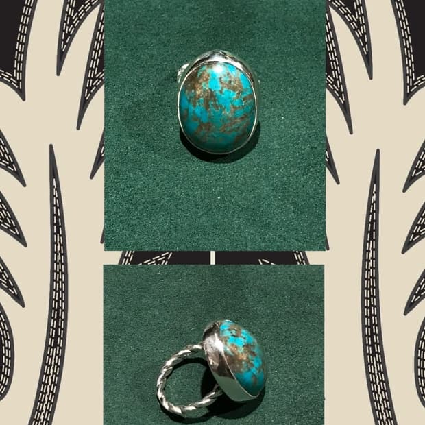 Stone ring/ 애리조나 터키석