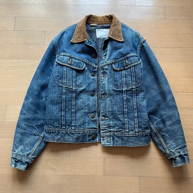 70년대 Lee 스톰라이더 데님 자켓 미국제조 빈티지 리 38사이즈