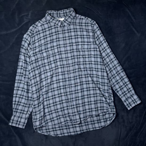 일본빈티지 플란델 체크셔츠