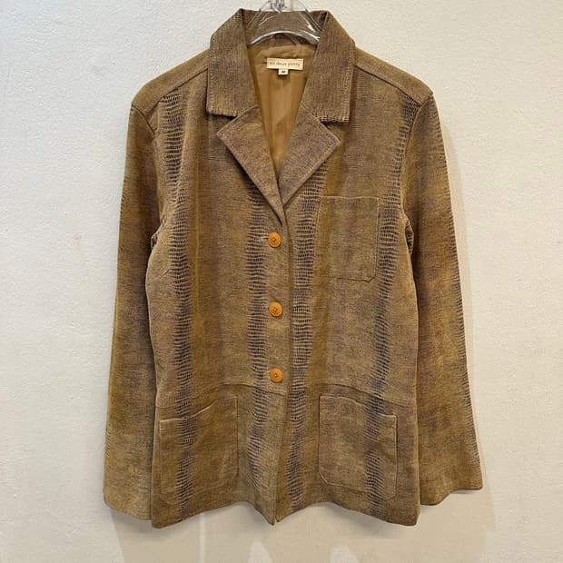 En deux passy leather blazer