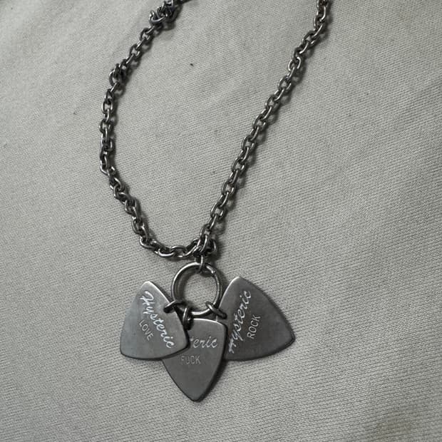 히스테릭글래머 00s 피크 목걸이