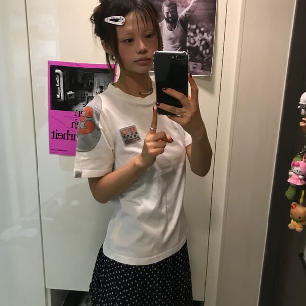 할리데이비슨 소매패치 반팔