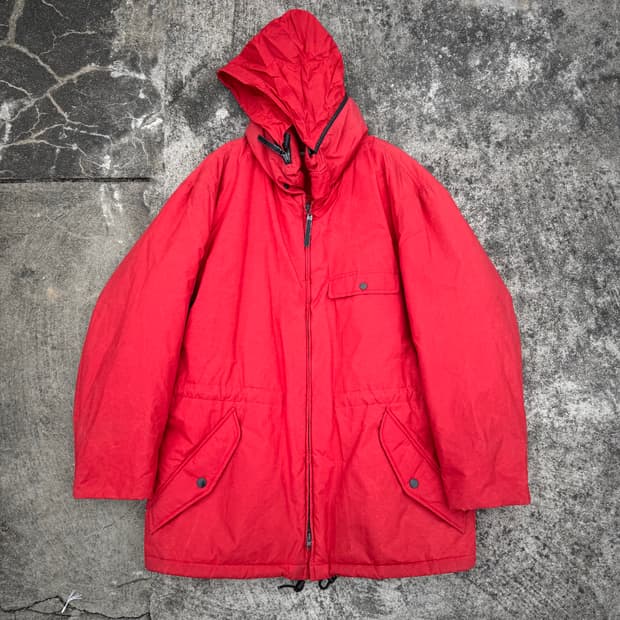 [XXL] 90s Issey Miyake 나일론 다운 파카 