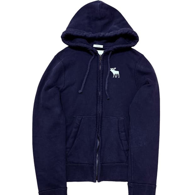 아베크롬비 네이비 후드집업