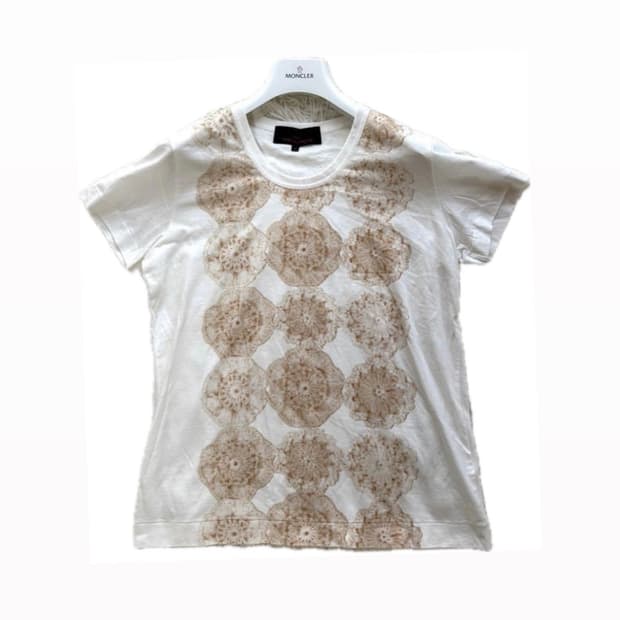 M)tricot COMME des GARCONS 크로셰 레이스 티셔츠