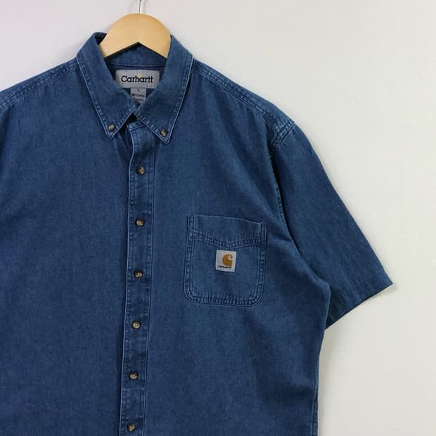 XL 칼하트 데님 셔츠