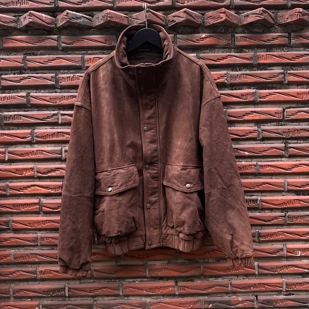 빈티지 90s 팀버랜드 소가죽 스웨이드 자켓