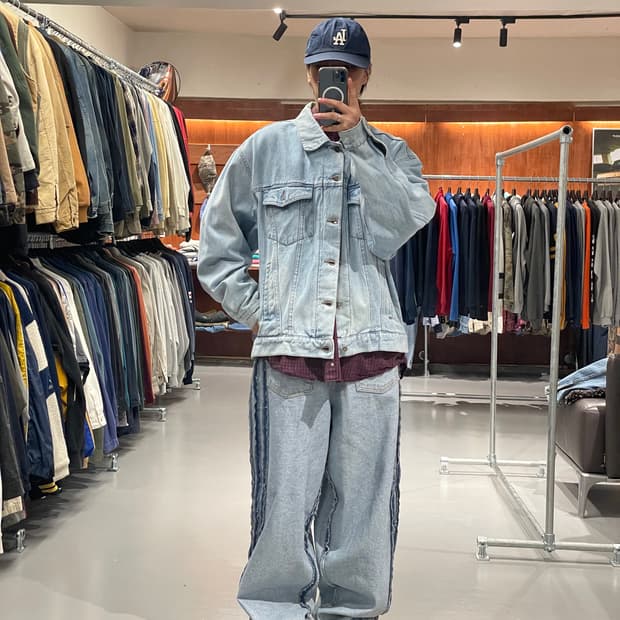 90‘s 랭글러 데님 자켓  