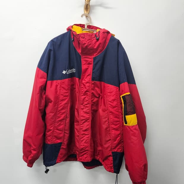 콜롬비아 USA 빈티지 바람막이
