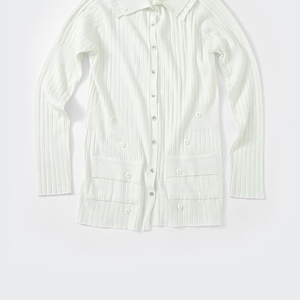 Ulika double layeard knit cardigan구해요