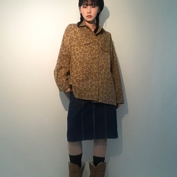 Nicoand leopard trigger jacket