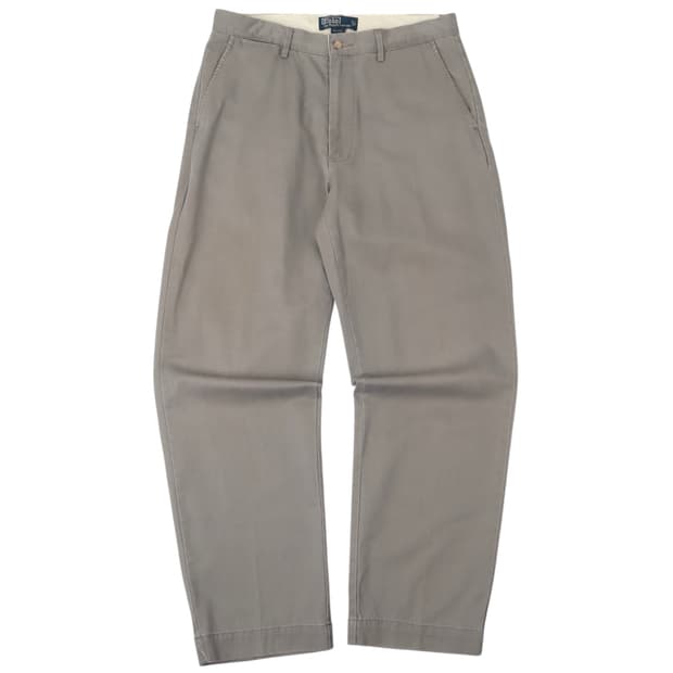 폴로 랄프로렌 그레이 클래식 코튼 치노팬츠