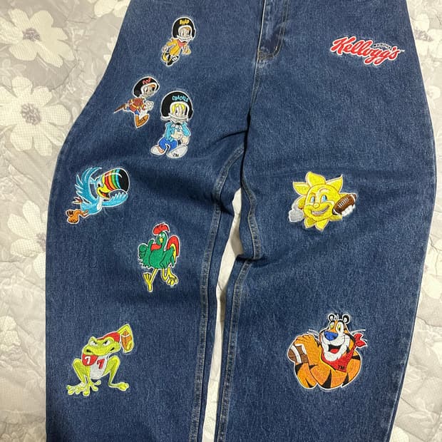 위캔더스 켈로그 데님팬츠