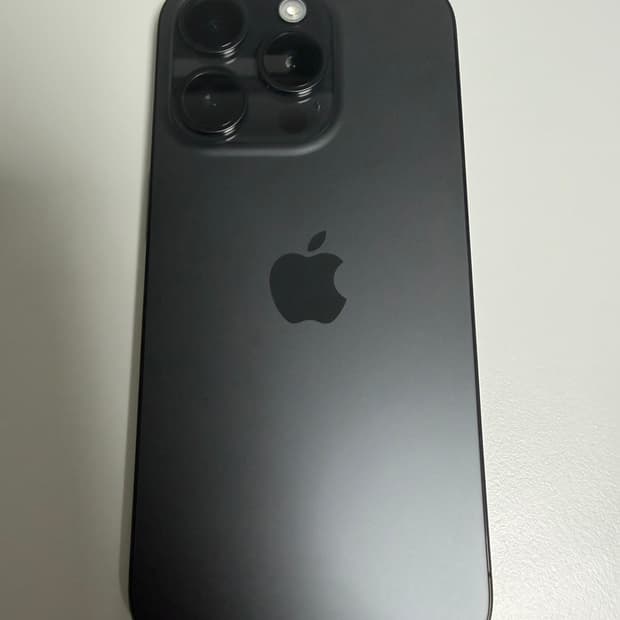 아이폰 15프로 블랙티타늄 128GB 풀박스