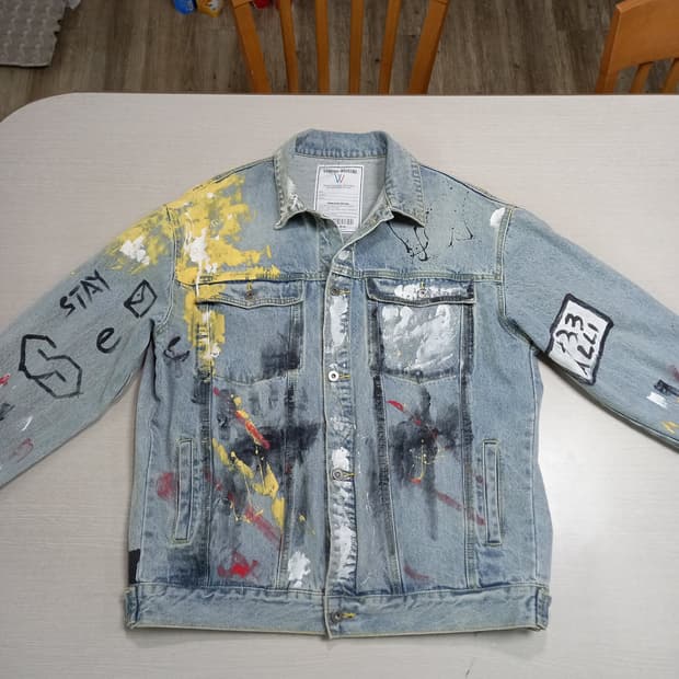 XL105 VAMPIRE WEEKEND 퍼포먼스 데님자켓 XL-474
