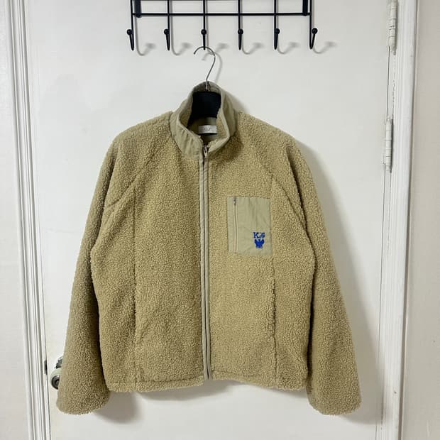 XL 기준 kijun 플리스 후리스 베이지