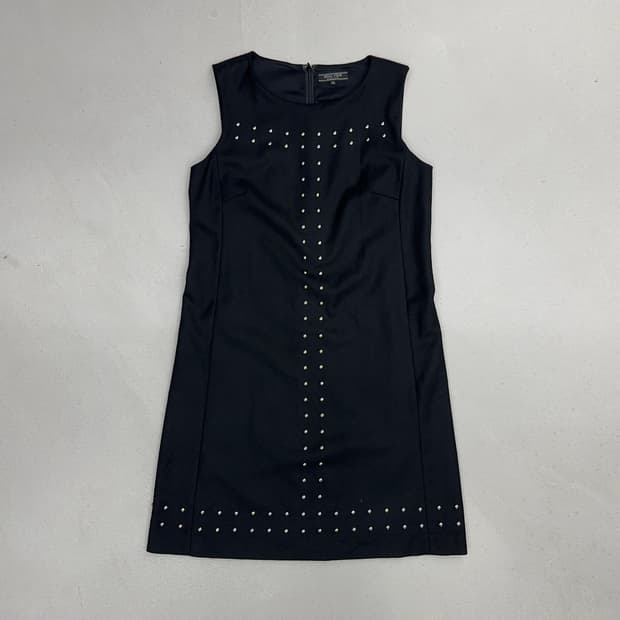 DUAL VIEW 스터드 디테일 나시 원피스