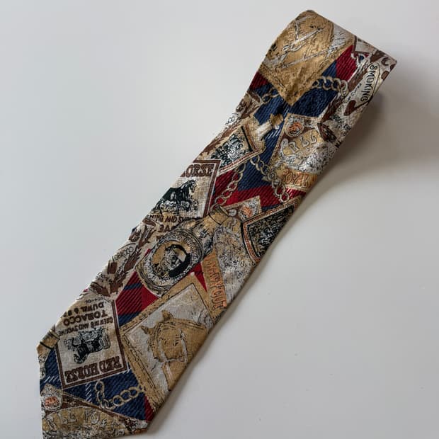 미쏘니 (Missoni) 실크 넥타이 9cm