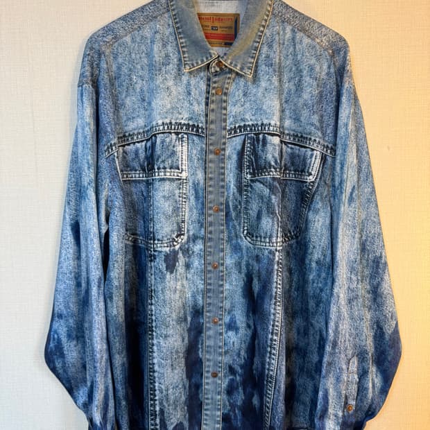 [XL]Diesel 디젤 S GILLY 워싱 데님셔츠