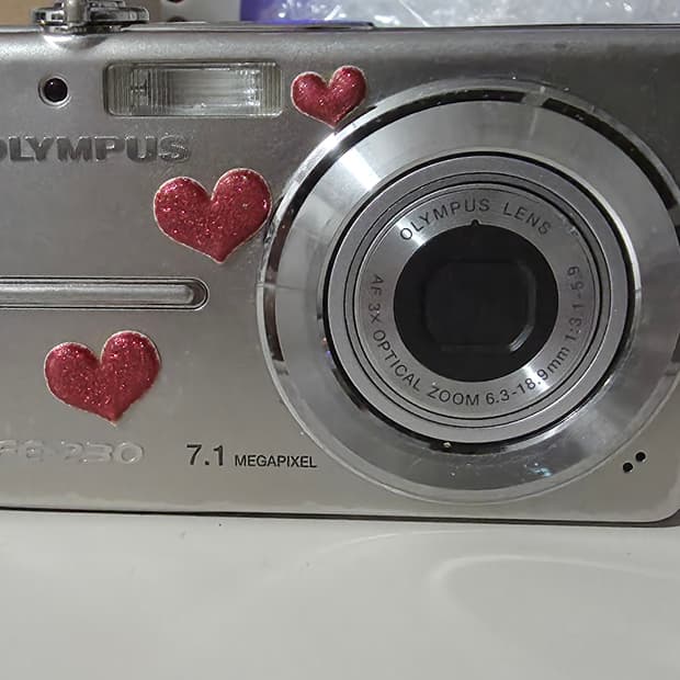 올림푸스 FE-230 빈티지 디지털카메라 (하자)