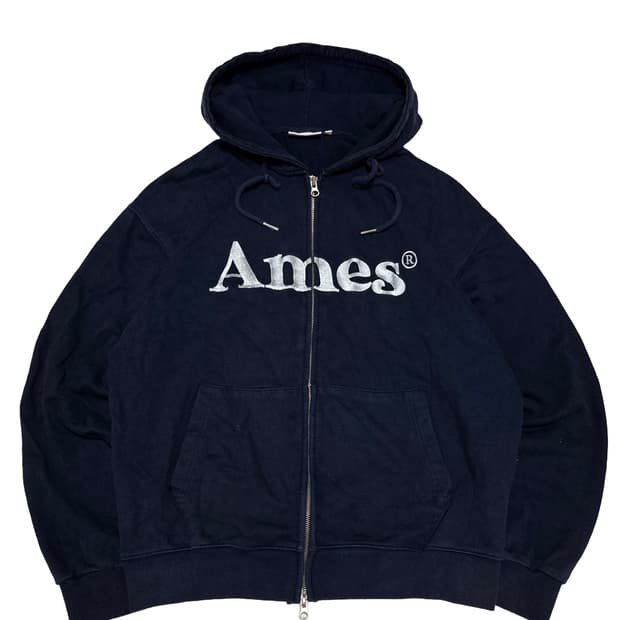 Ames 아메스 월드와이드 네이비 후드집업