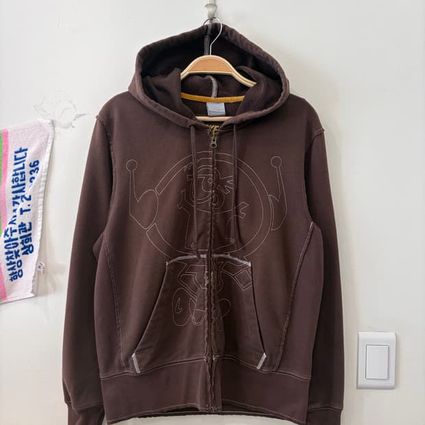 92. 00년대 나이키 스티치 후드집업