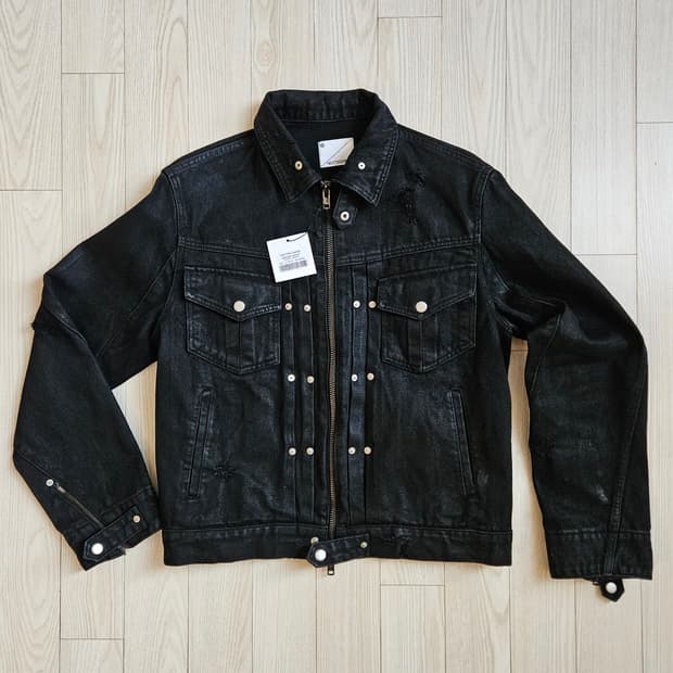 넥스트도어립스 2ND TYPE COATED TRUCKER JACKET