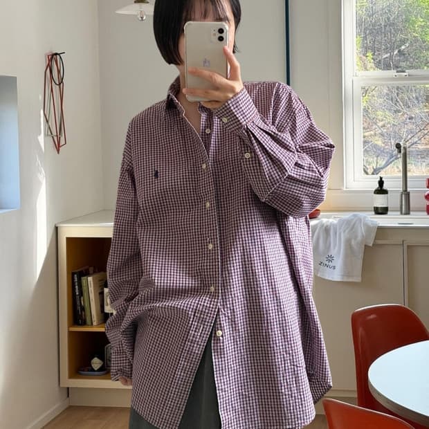 폴로 랄프로렌 체크 셔츠 (Man 2XL)