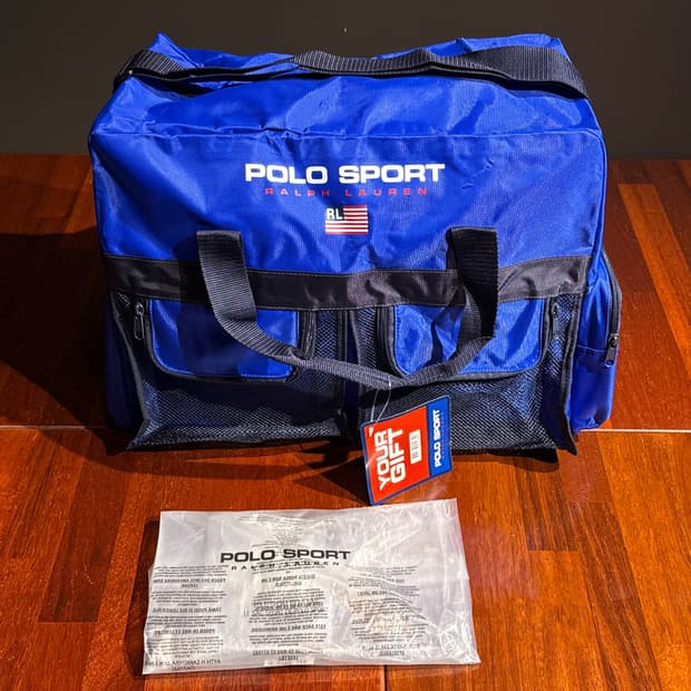 [새상품] 빈티지 폴로 스포츠 더플백 Polo Sport Duffel