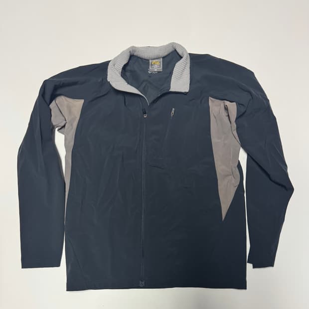 남녀공용 아식스 올드스쿨 배색 바람막이 자켓 M