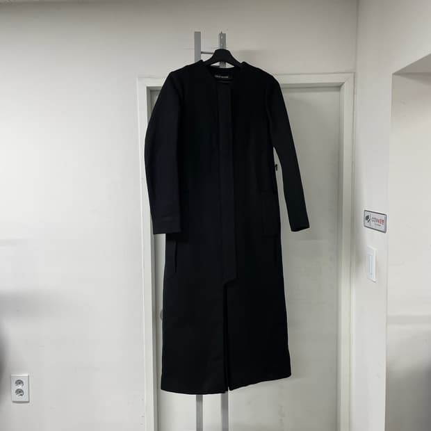 테레반티네 블랙 코트 36(W)