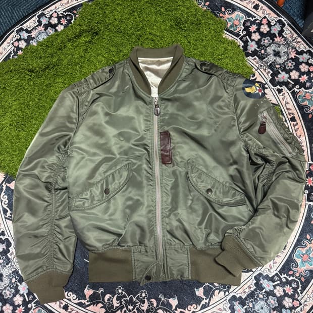 스틸휠즈 L-2b flight jacket m