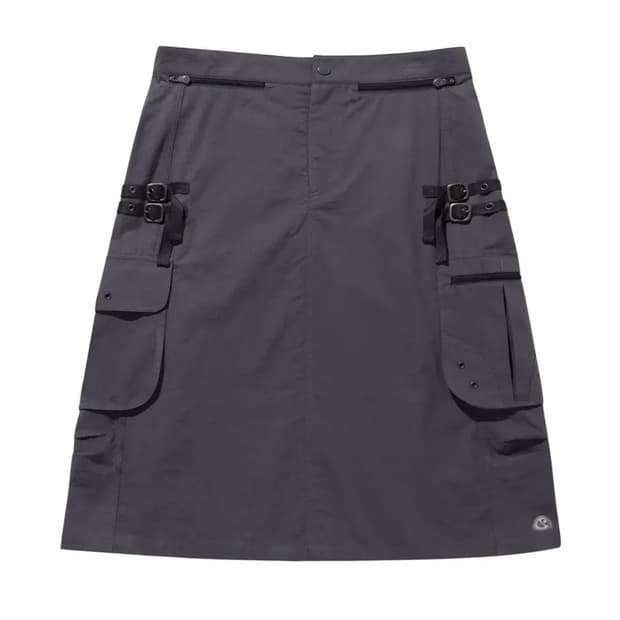 Suu 시나모롤 폴딩 카고 스커트