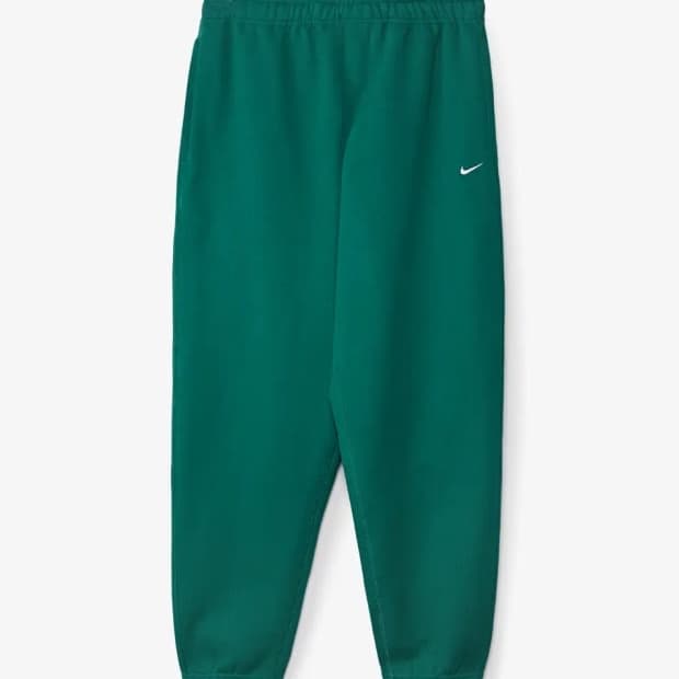 나이키 솔로 스우시 그린 조거팬츠