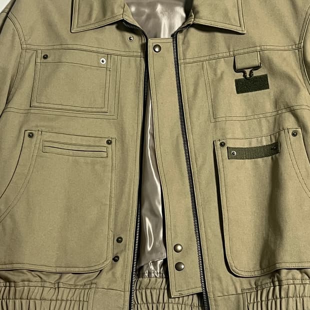 엘무드 치노 블루종 워크자켓 46