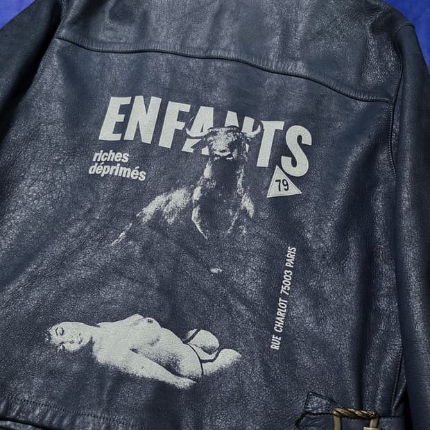 [M] 앙팡리쉬데프리메 스패니시 엘레지 모토 자켓