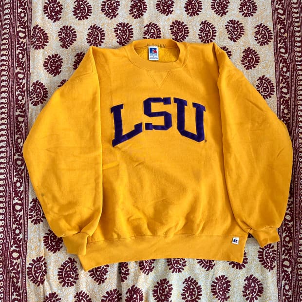 Made In USA 러셀 맨투맨 스웻셔츠