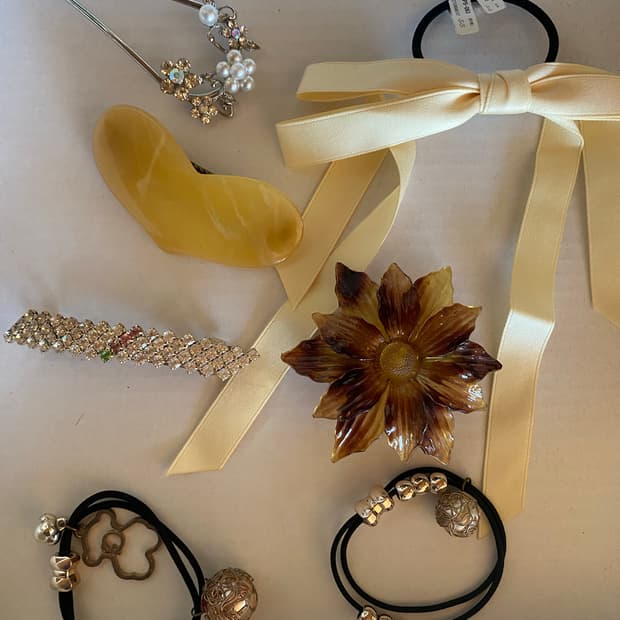 빈티지 헤어핀 일괄