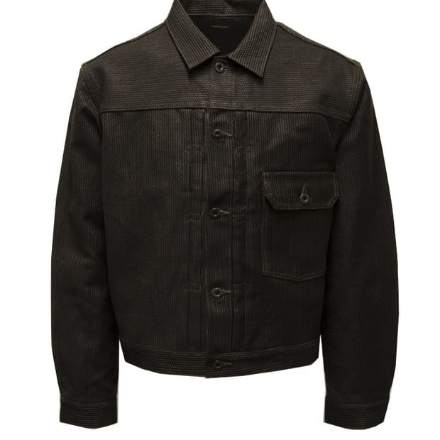 캐피탈 센츄리 데님 No.9 1st 자켓 블랙 2 KAP-306