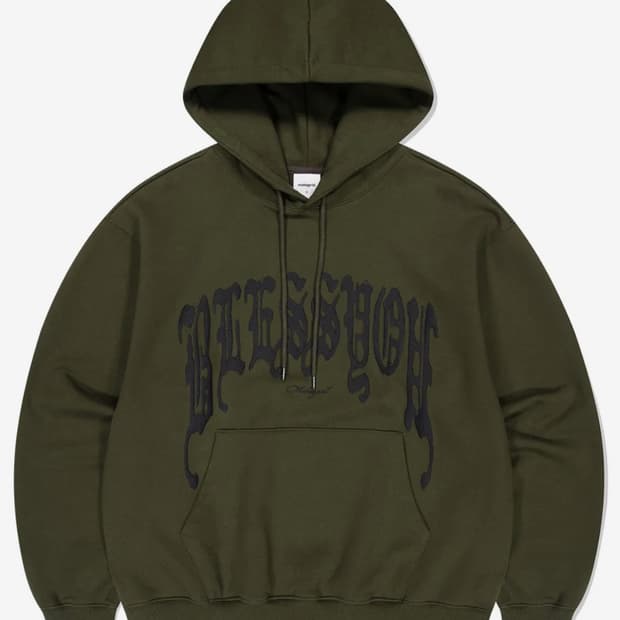 마하그리드 후드티 카키