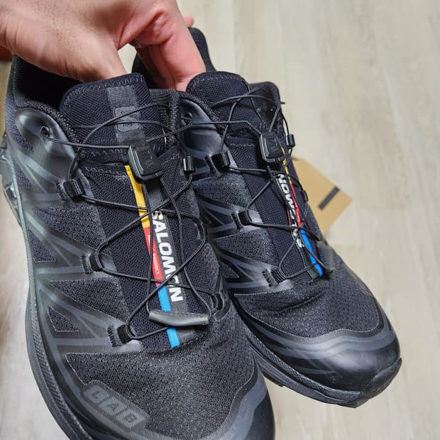 살로몬 xt-6 adv 블랙 290