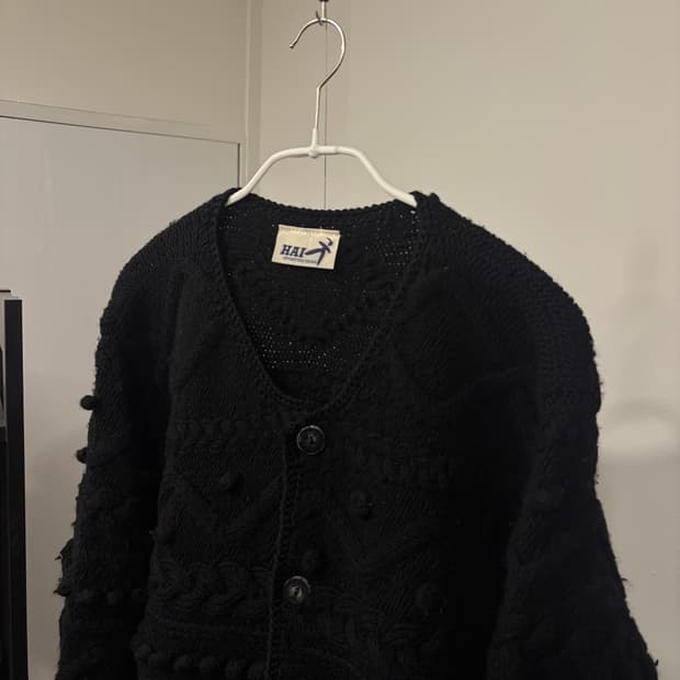 ▫️Hai Sporting Gear Wool Cardigan