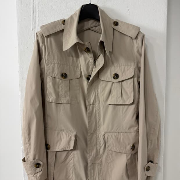 버버리 런던 사파리 자켓 