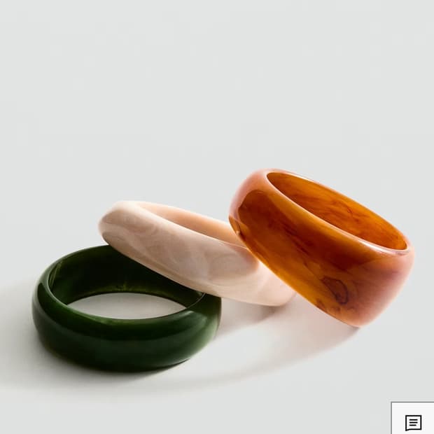 망고 Mango 볼드 뱅글