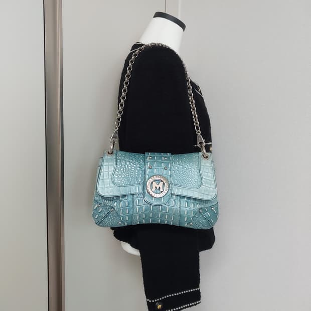 메트로시티 악어백 y2k