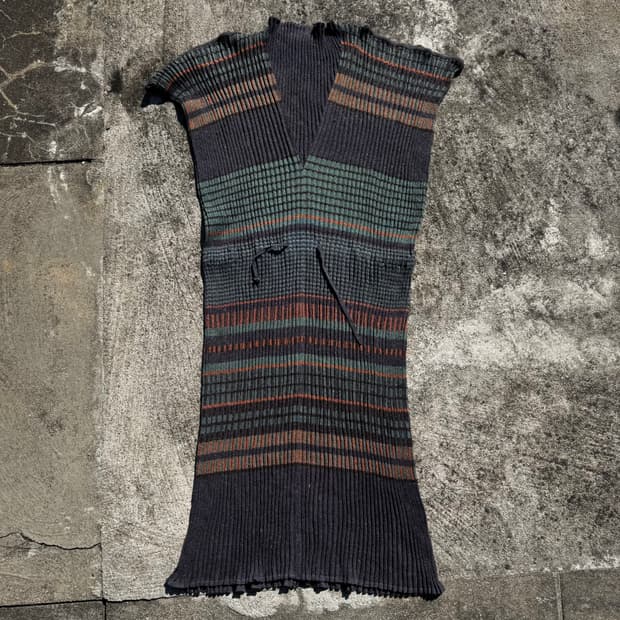 [F] 80s Issey Miyake 니트 원피스