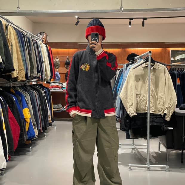 90‘s 빈티지 울 져지  
